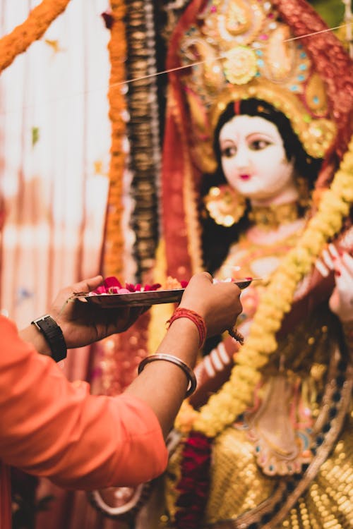 Durga Puja Ashtami Anjali Puja