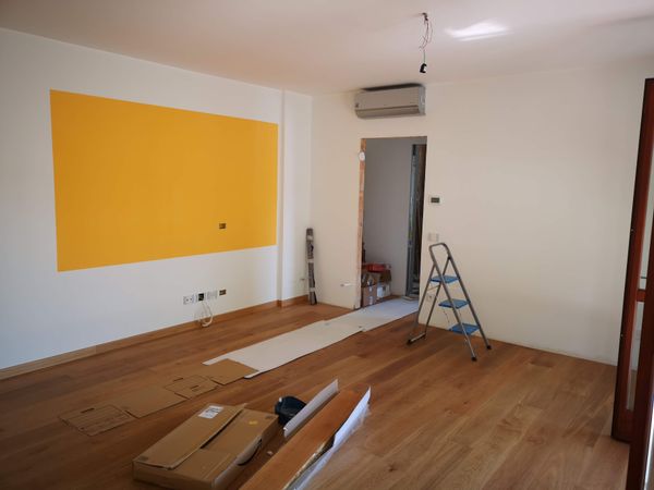 Room ready for new flooring