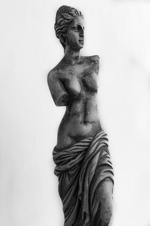 Free stock photo of abstract art, bw photography, greek statue Stock Photo