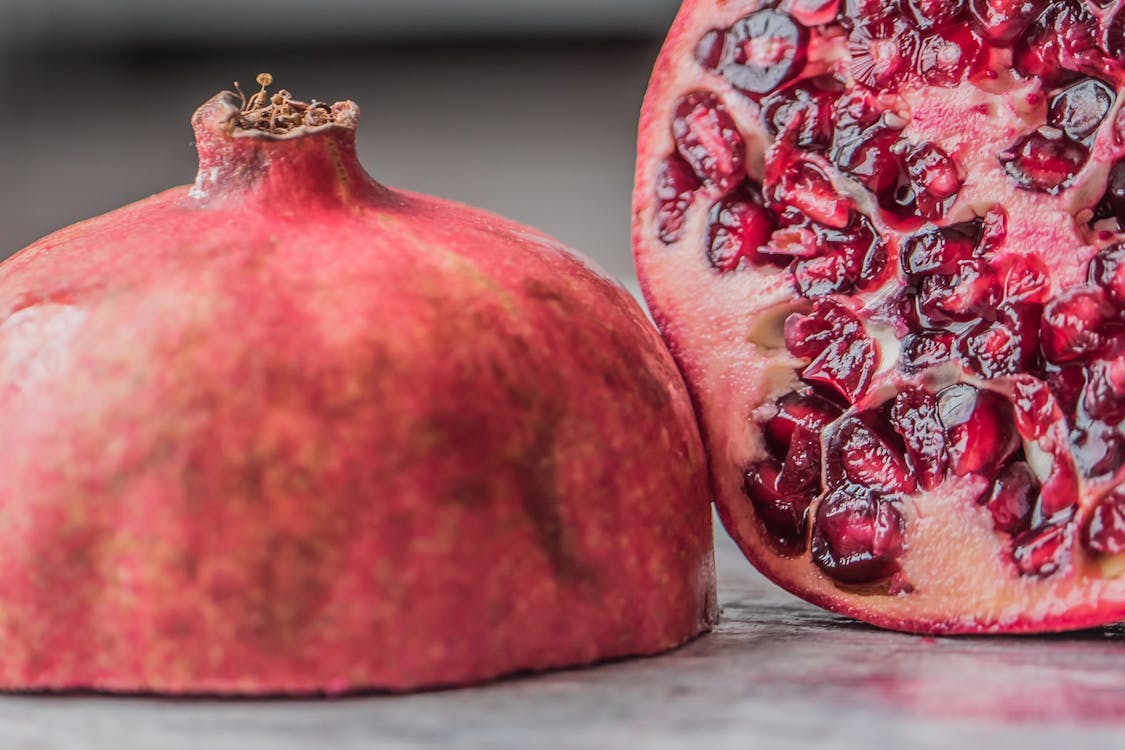 Free Sliced Pomegranate Stock Photo