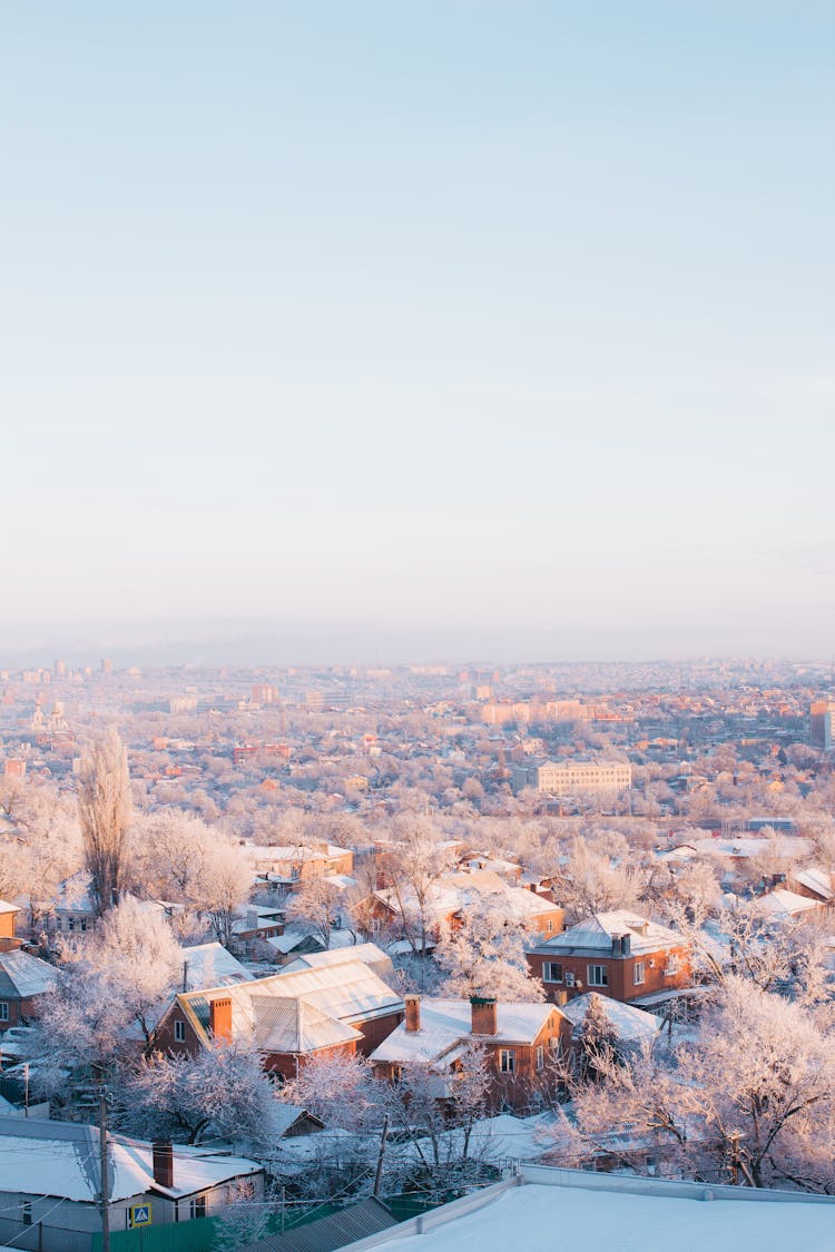 City View In Winter