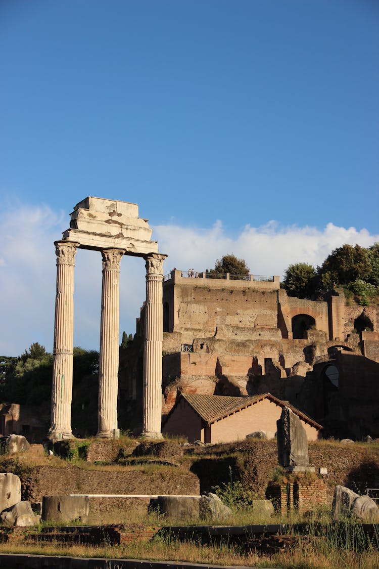 Temple Of Castor And Pollux In The Roman Forum