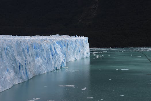 Impact of Climate Change on Glaciers