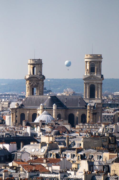 Foto stok gratis agama, balon udara, Gereja Saint-Sulpice