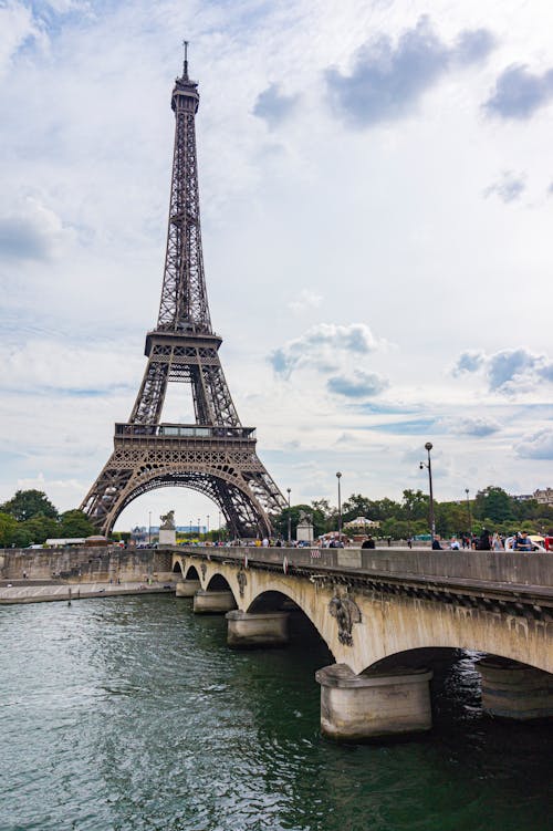 Beautiful Eiffel Tower in Paris France