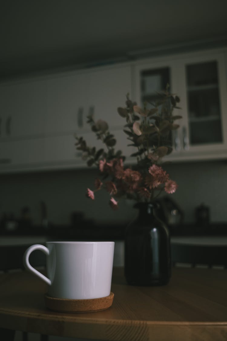 Cup On A Kitchen Table 