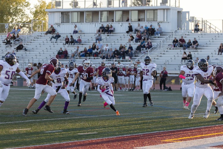 Football Players On Field