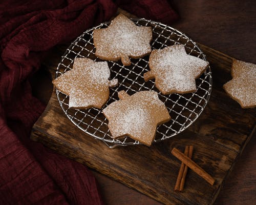 Základová fotografie zdarma na téma cookies, cukr, detail