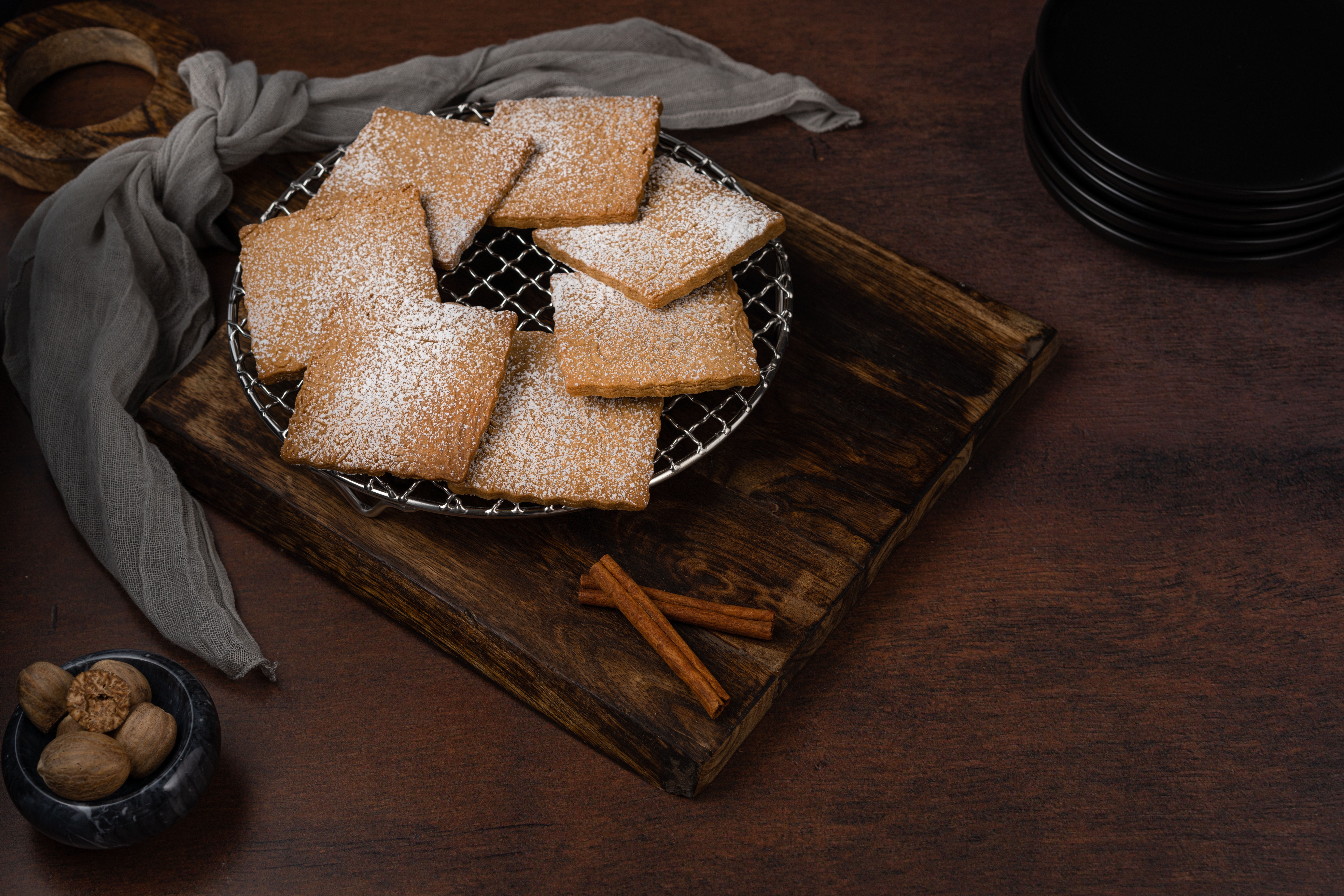 chewy snickerdoodles on a plate