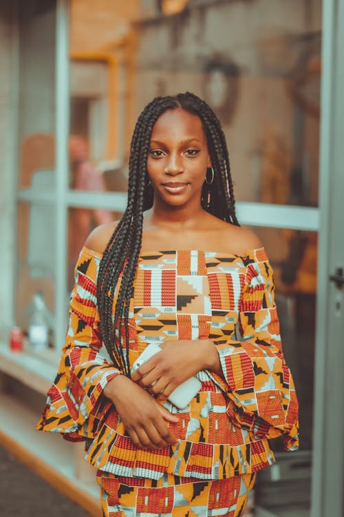 Photo of A Woman with Braided Hair