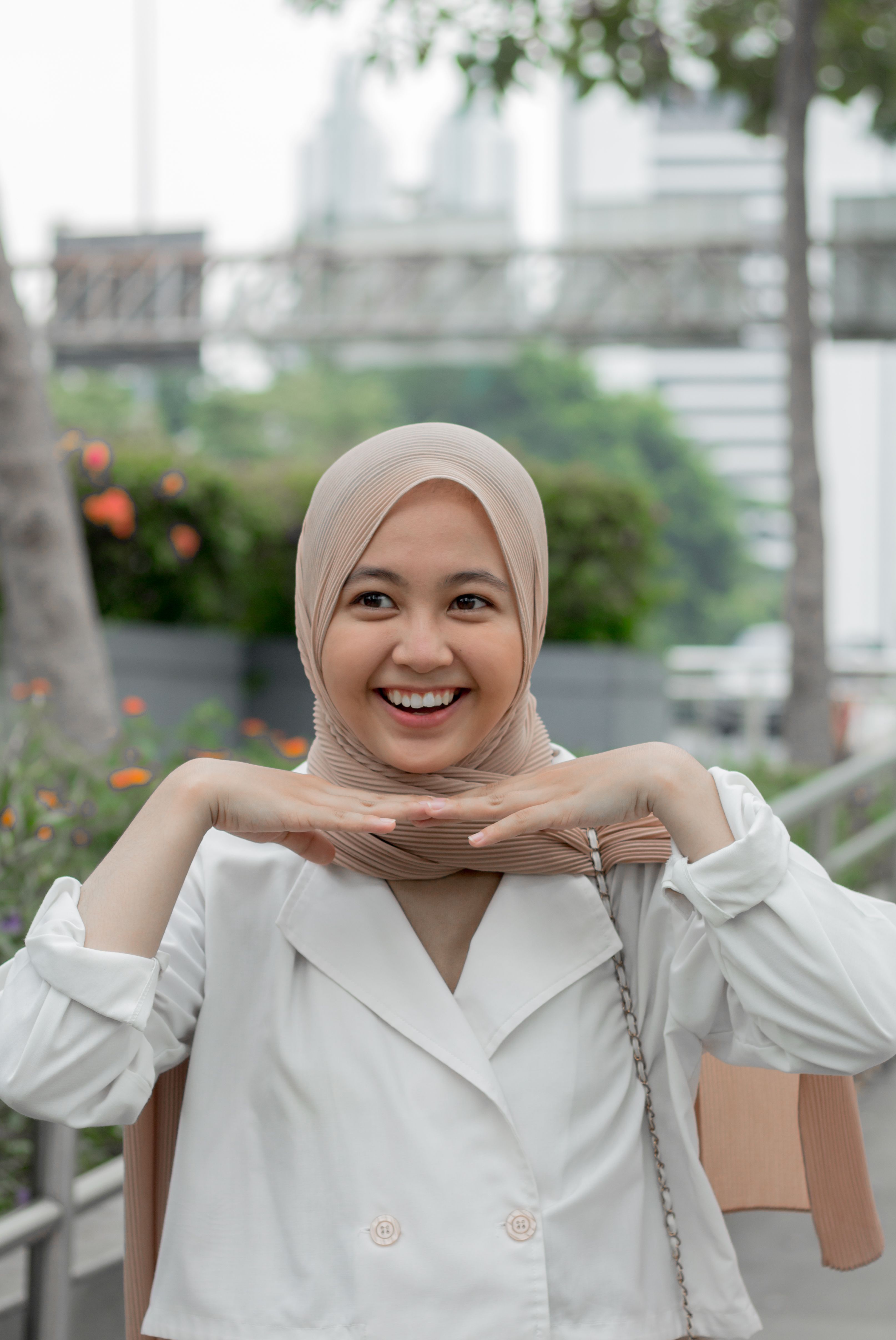 Smiling Woman Wearing a Hijab · Free Stock Photo
