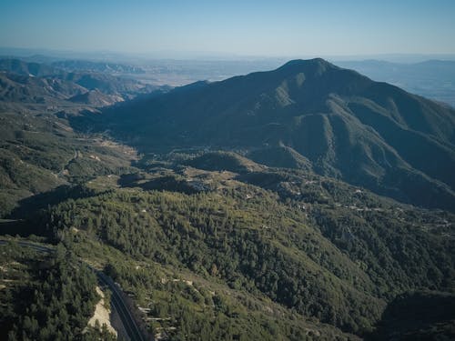 ドローン撮影, 地層, 山岳の無料の写真素材