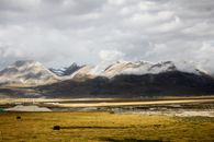 White and Brown Mountains Under White Clouds