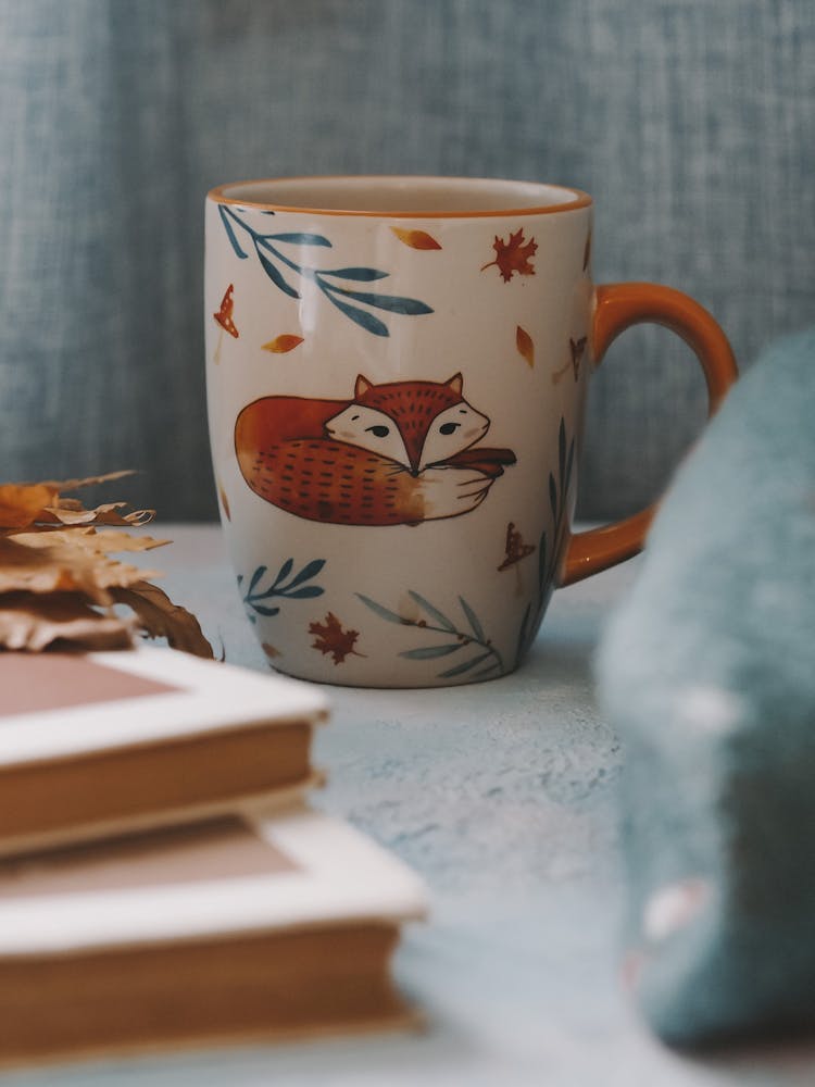 Close Up Photo Of A Ceramic Mug