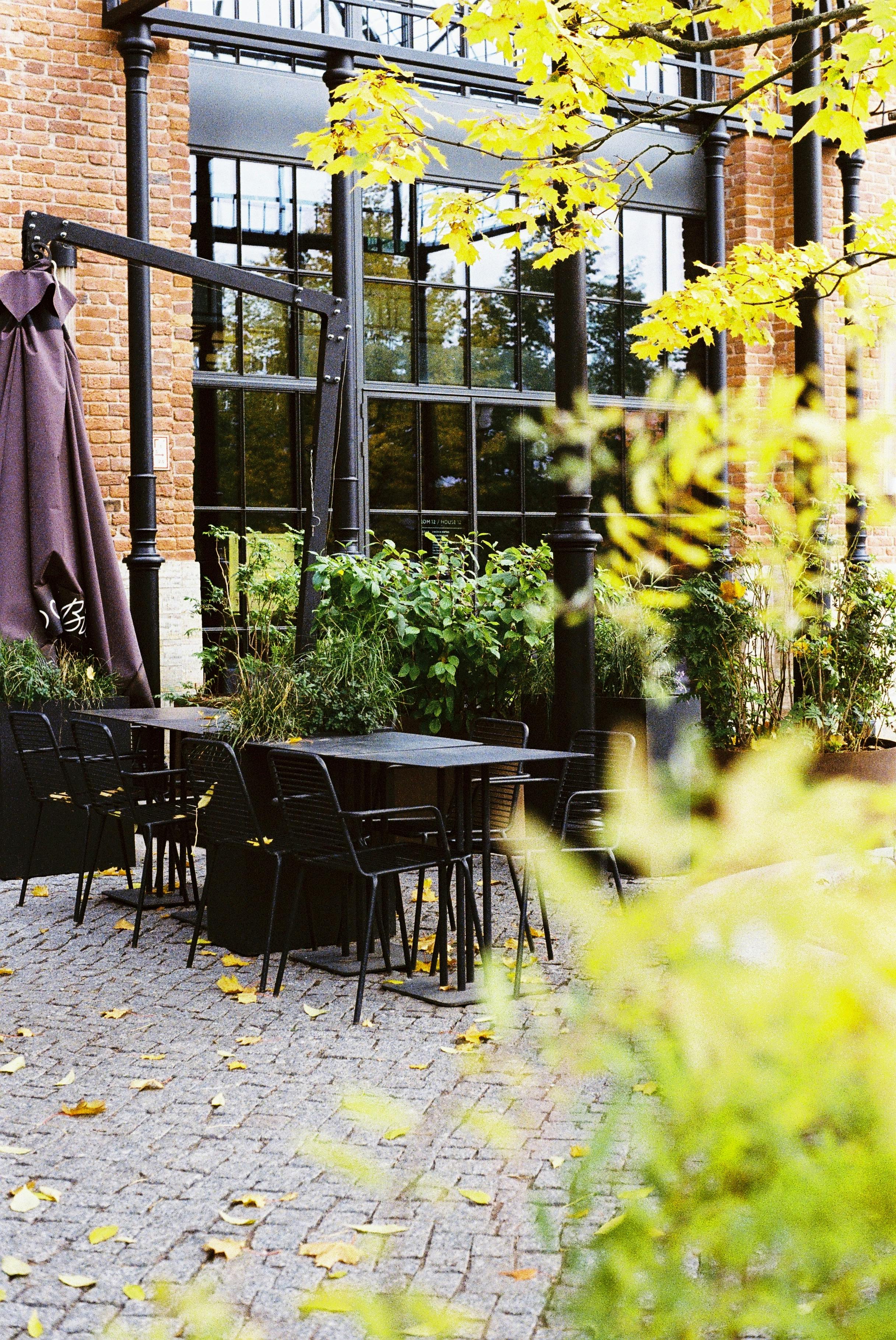 Black Metal Table and Chairs · Free Stock Photo