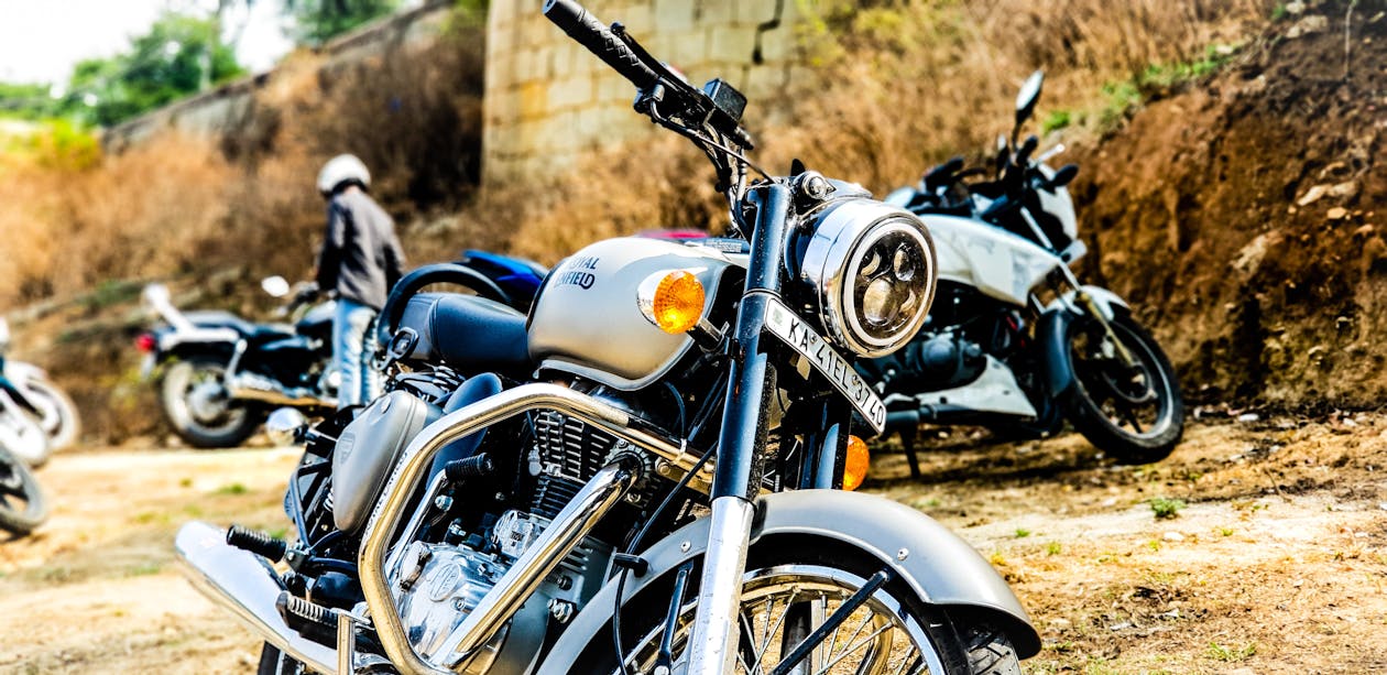 Close-up Photography of Motorcycle