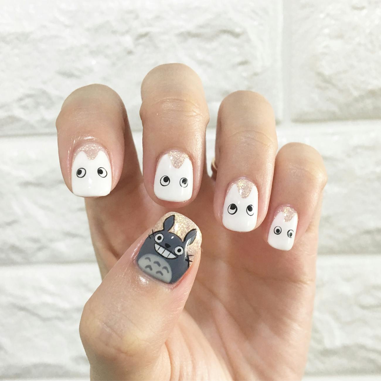 Check out Cute Easy Nail Designs | Japanese Emoji Nail Art Tutorial at https://cuteoutfits.com/japanese-emoji-cute-easy-nail-designs/