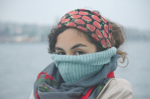 무료 겨울, 니트 스웨터, 소녀의 무료 스톡 사진