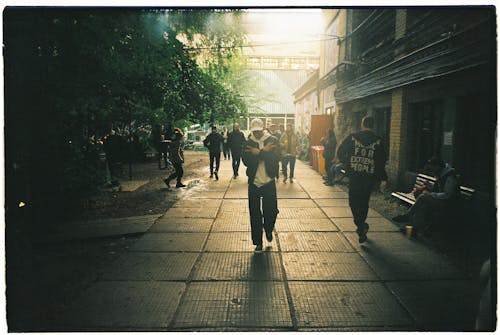 People Walking on the Street