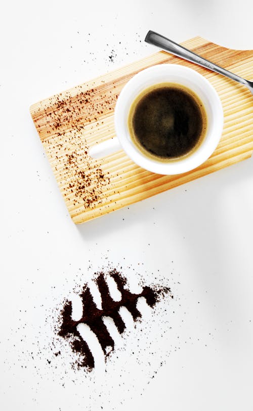 Close-Up Shot of a Cup of Coffee