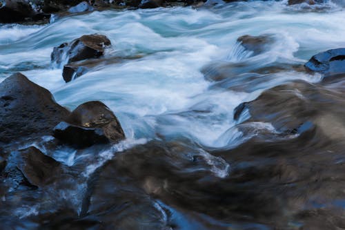 Free stock photo of blue water, flow, river