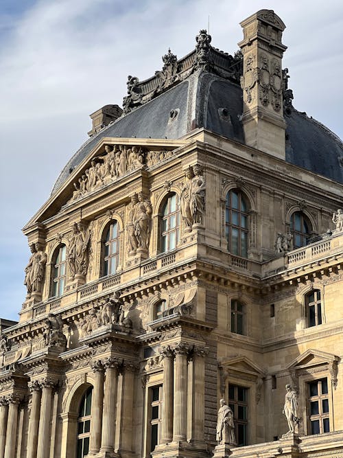 Ingyenes stockfotó barokk építészet, épülethomlokzat, Franciaország témában