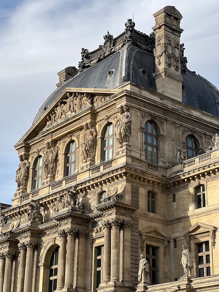 Louvre Museum In Paris