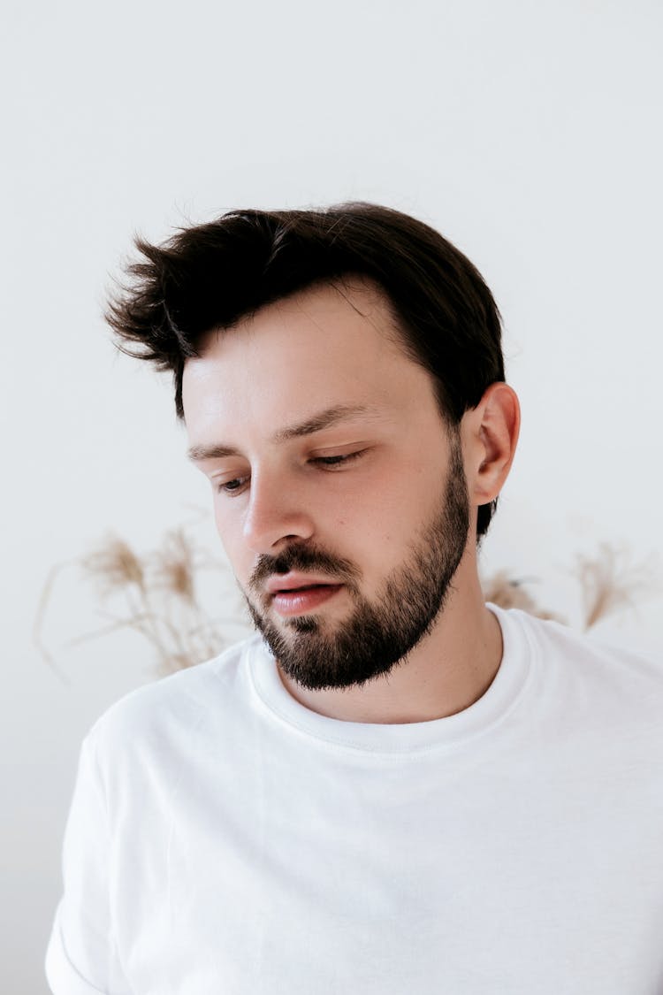 Portrait Of Bearded Man