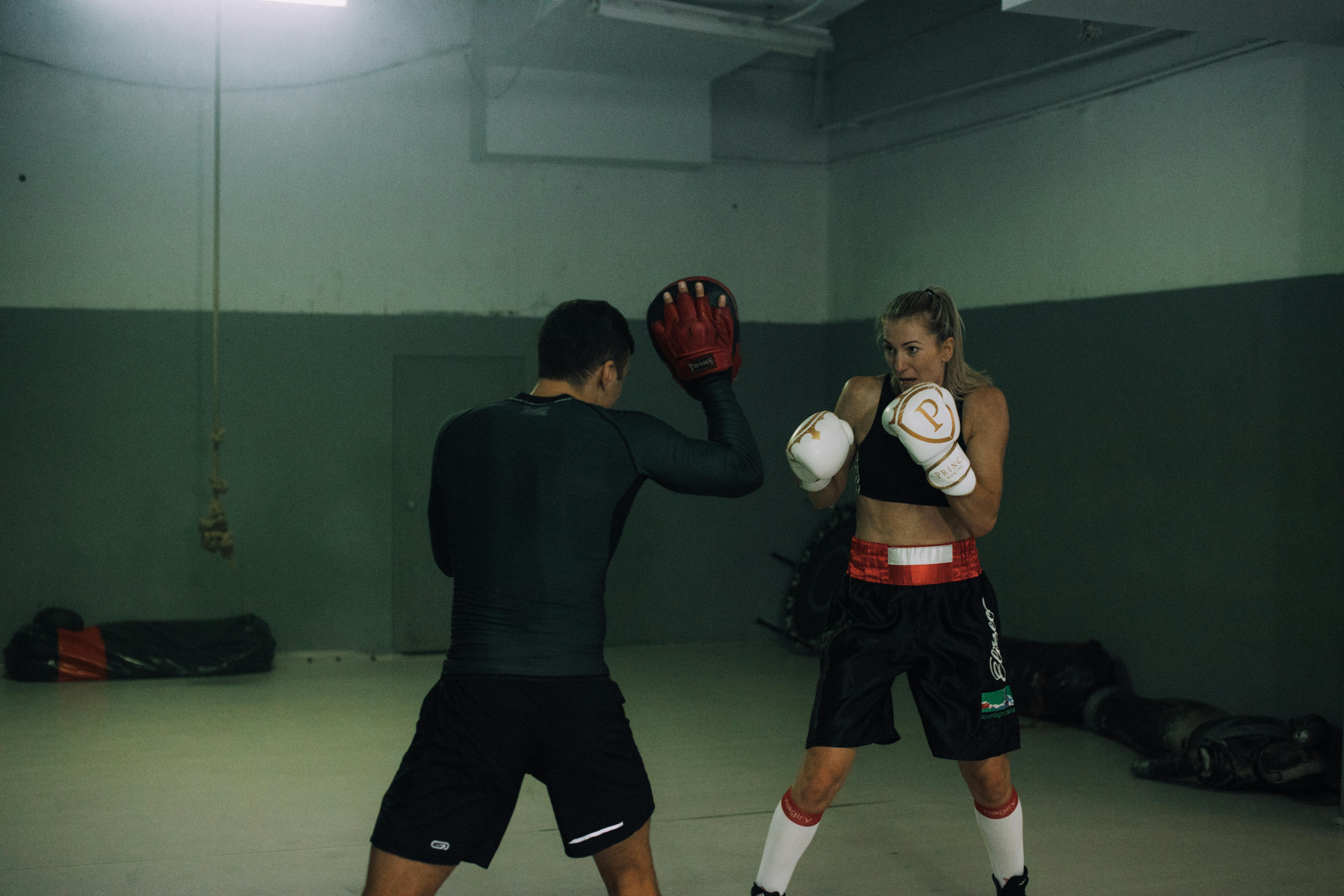 Free Two People Doing Boxing Stock Photo