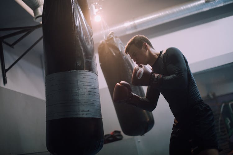 Photo Of A Boxer Training