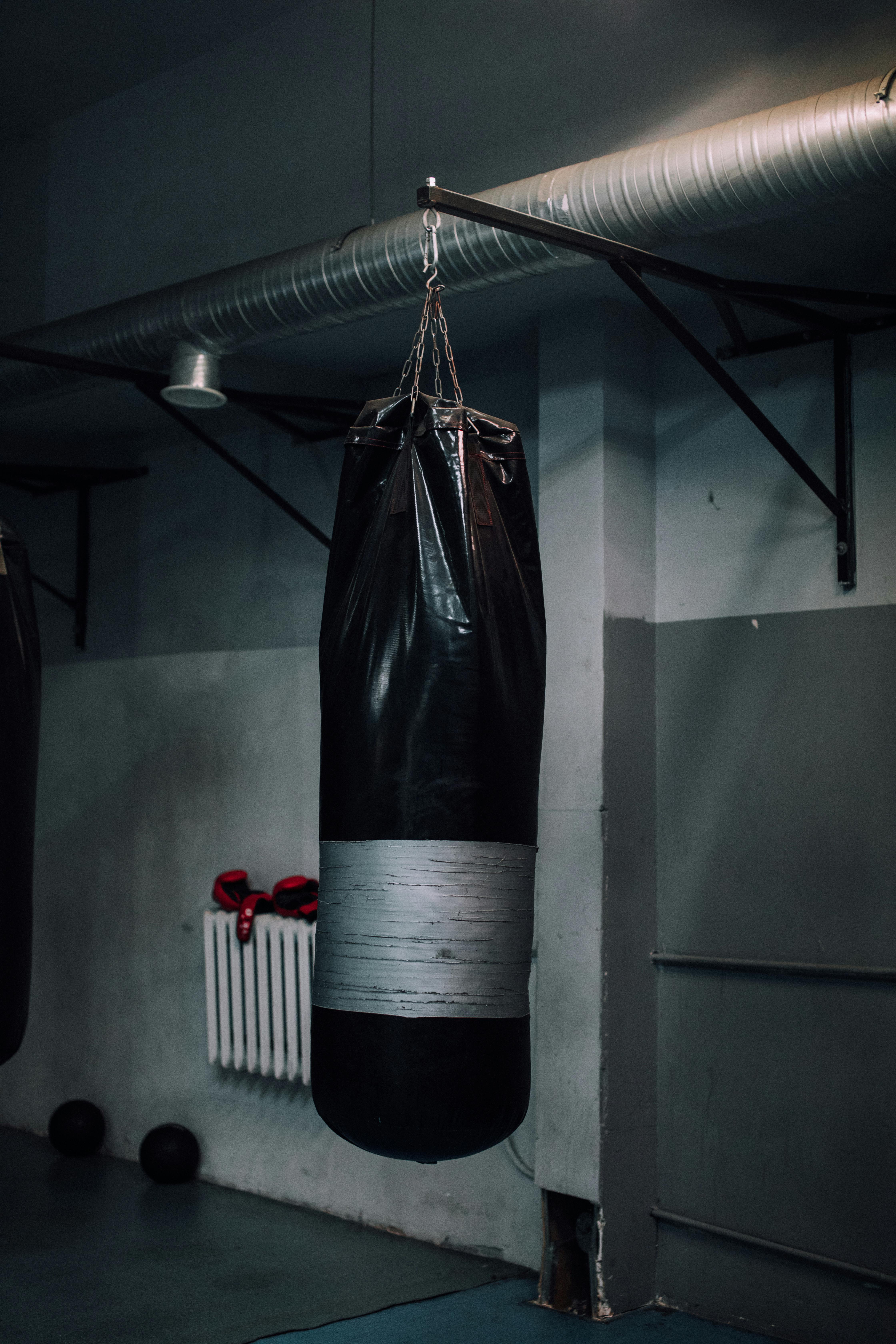 an image of a punching bag