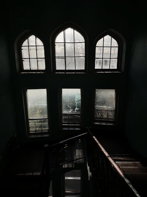 Stairs and Windows in Building