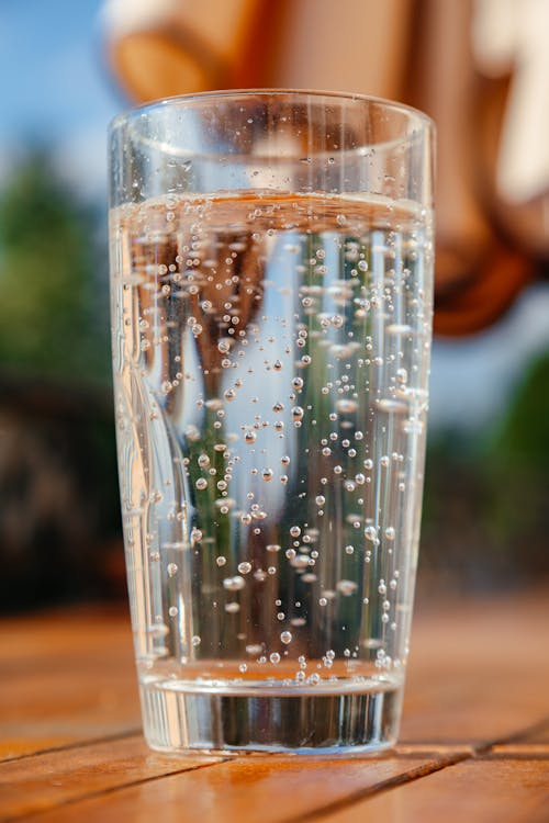 Close-Up Shot of a Glass of Drink