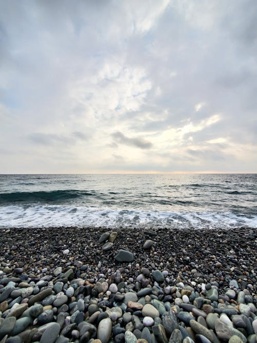 Ilmainen kuvapankkikuva tunnisteilla aallot, hiekkaranta, horisontti