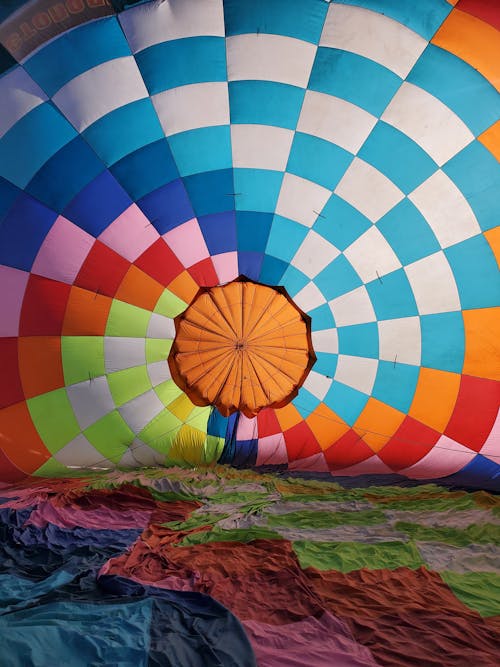 An Inside of a Hot Air Balloon