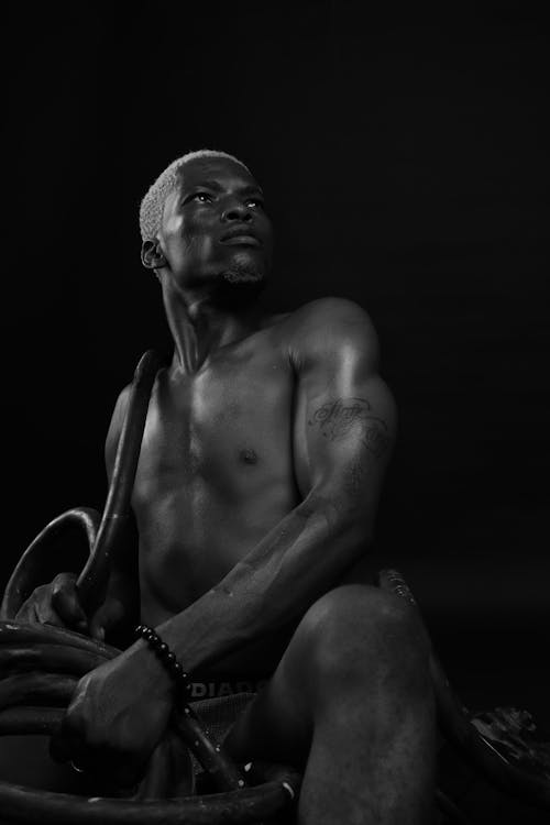 Δωρεάν στοκ φωτογραφιών με άνδρας, ασπρόμαυρο, αφροαμερικανός άντρας