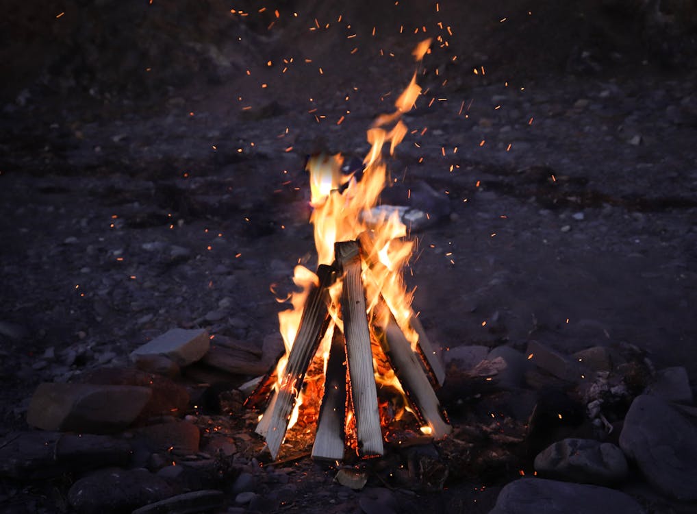 Бесплатное стоковое фото с горение, огонь, пляж