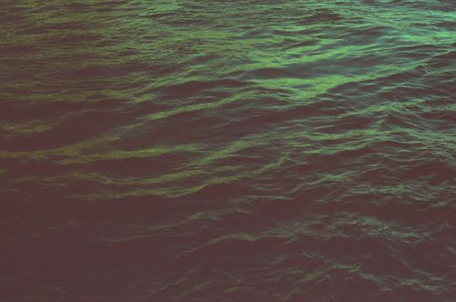 Free Dark and moody ocean waves in St. Petersburg, Russia, captured at night. Stock Photo