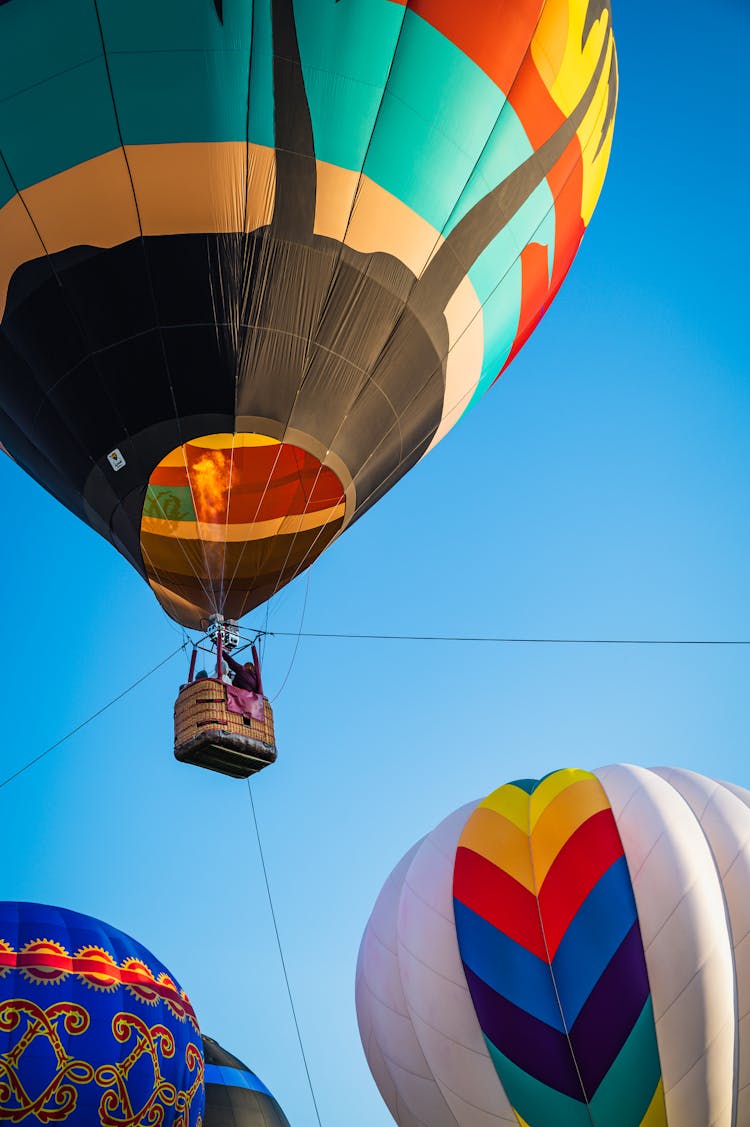 Air Balloons On Sky