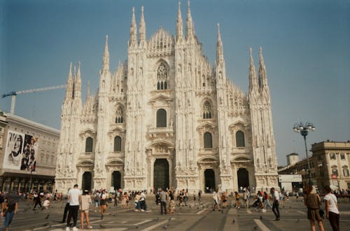 Základová fotografie zdarma na téma architektura, církev, duomo di milano