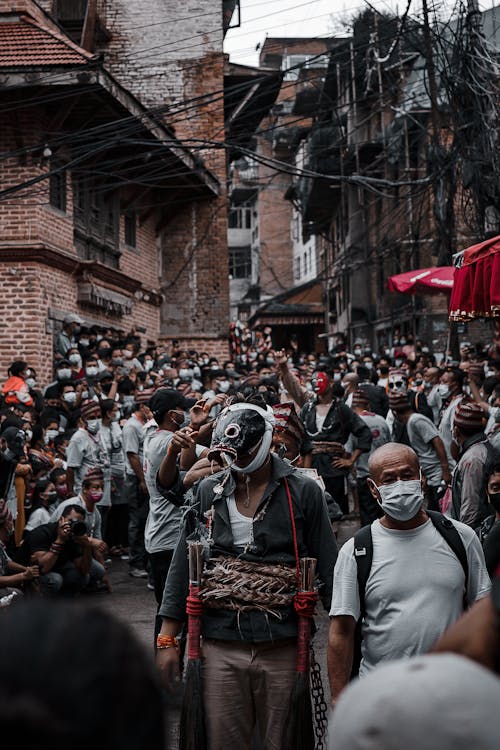 Imagine de stoc gratuită din aglomerație, fotografiere verticală, mers pe jos