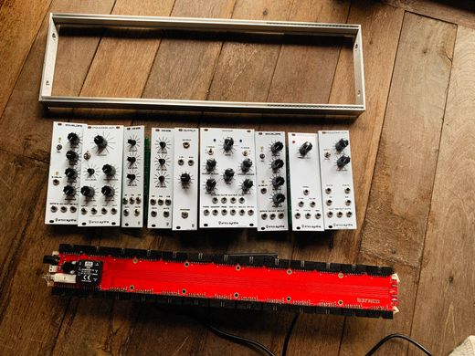 Patched modular synthesizer — Alexey Demidov on Pexels