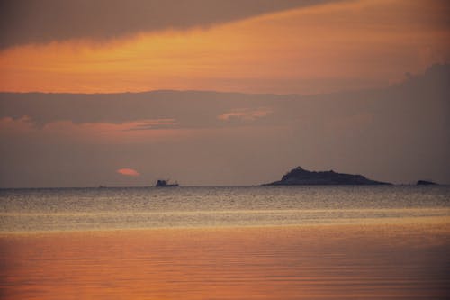 Kostenloses Stock Foto zu gewässer, horizont, meer