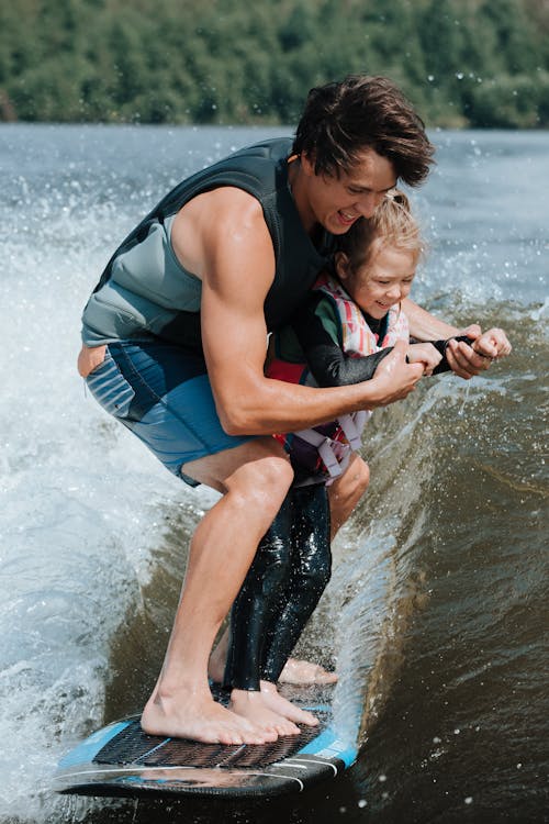 wakesurfing, 人, 冒險 的 免费素材图片