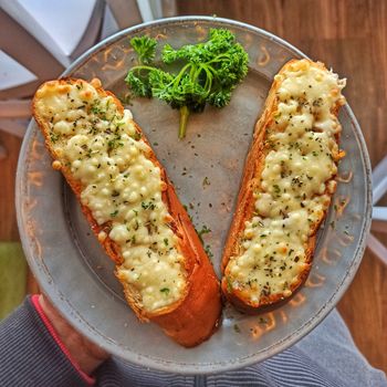 Pao de queijo cheese bread basket