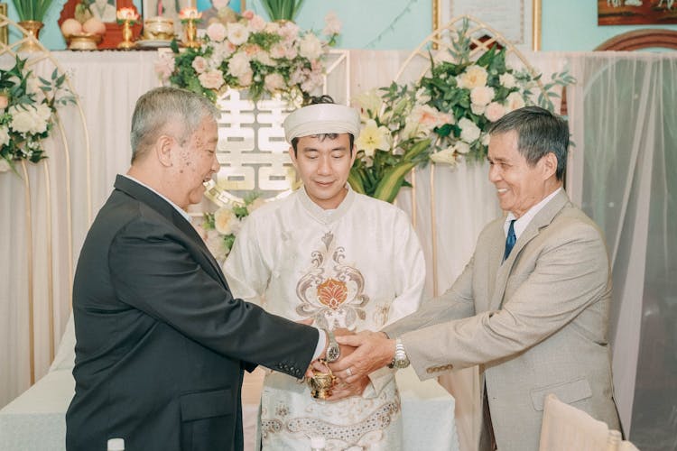 Blessing During Wedding 