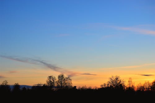 Бесплатное стоковое фото с bredasten, вечер, голубое небо