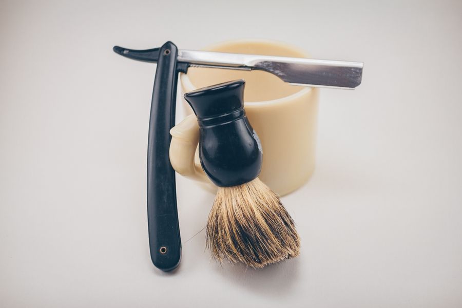 Hot towel shave