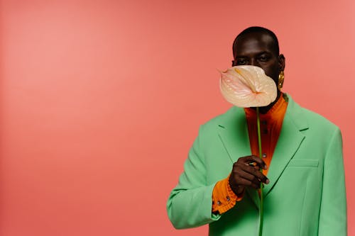 Imagine de stoc gratuită din bărbat de culoare, conceptual, costum verde