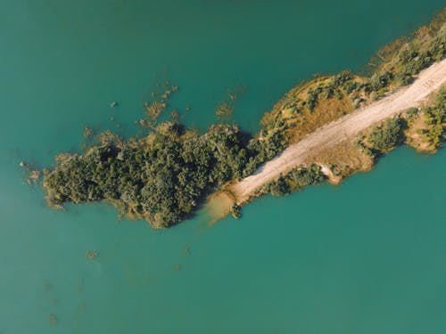 島, 樹木, 水體 的 免费素材图片